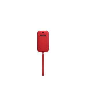 Кожаный карман для мобильного телефона Apple iPhone 12/12 Pro MagSafe, красный