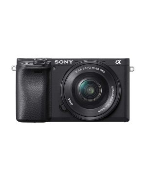 Гибридная камера Sony a6400, комплект 16-50 мм, черный