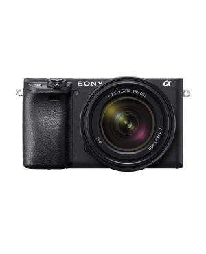 Гибридная камера Sony a6400, комплект 18-135 мм, черный