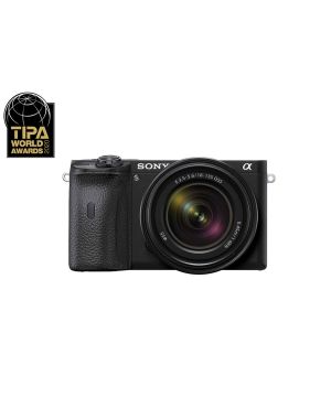 Гибридная камера Sony a6600, комплект 18-135 мм, черный