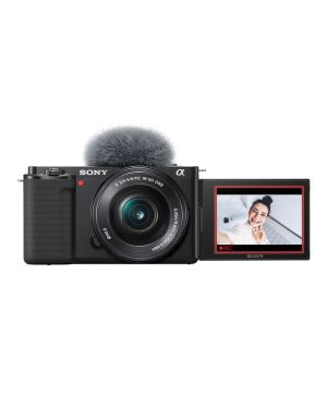 Гибридная камера Sony Vlog ZV-E10B с объективом 16-50 мм, черная